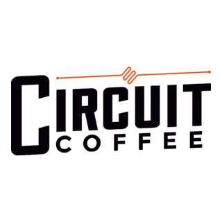 Circuit Coffee Logo PNG Vector