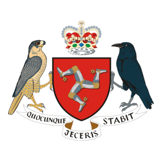 Coat of arms of the Isle of Man Logo PNG Vector