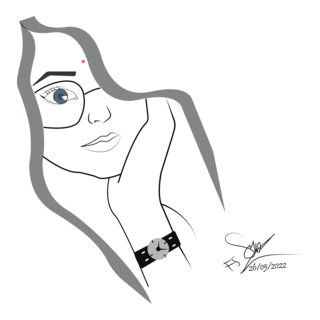 cute girl Logo PNG Vector