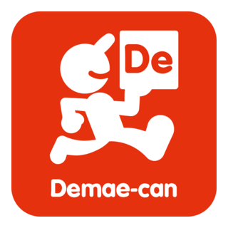 Demae Can Logo PNG Vector