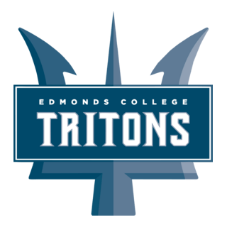 Edmonds College Tritons Logo PNG Vector