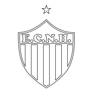 Esporte Clube Novo Hamburgo para Colorir Logo PNG Vector