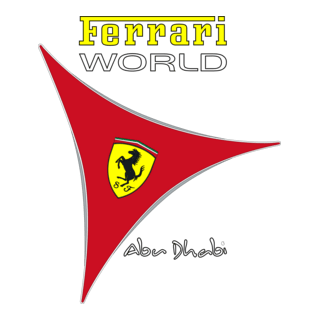 Ferrari World Logo PNG Vector