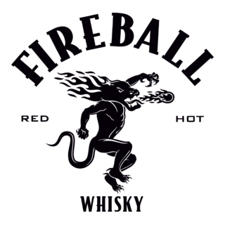 Fireball Whisky Logo PNG Vector