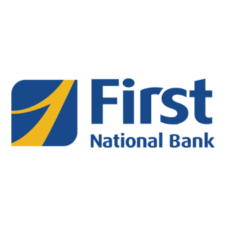 First National Bank Logo PNG Vector