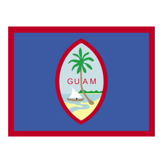 Flag of Guam Logo PNG Vector