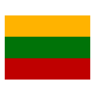 Flag of Lithuania Logo PNG Vector