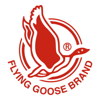 Flying Goose Brand Logo PNG Vector