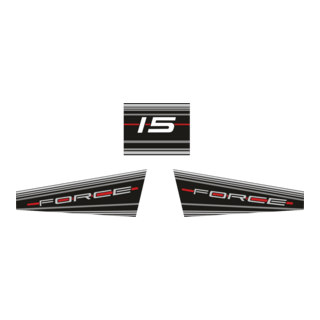 FORCE 15 MOTOR DE POPA YAMAHA Logo PNG Vector