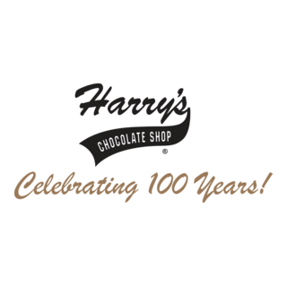 Harry's Chocolate Shop - Celebrating 100 Years Logo PNG Vector