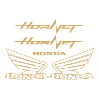Honda Hornet 600 Sticker Set Logo PNG Vector