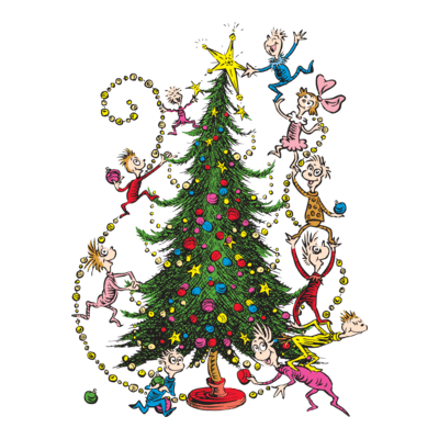 How the Grinch Stole Christmas Logo PNG Vector