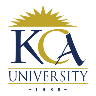 KCA University Logo PNG Vector