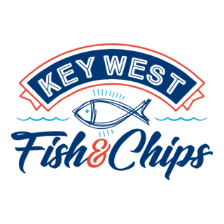 Key West Fish & Chips Logo PNG Vector