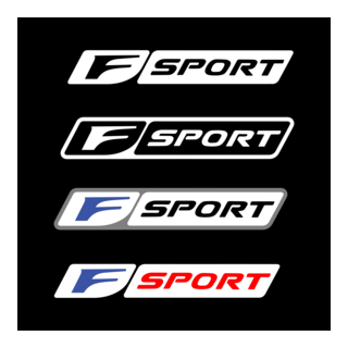Lexus F-SPORT Logo PNG Vector