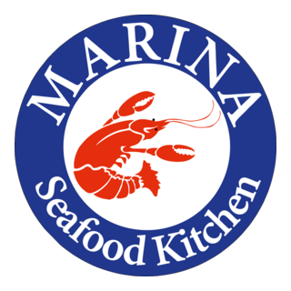 Marina Seafood Kitchen Logo PNG Vector