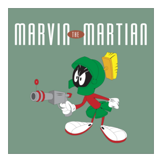 Marvin the Martian Logo PNG Vector