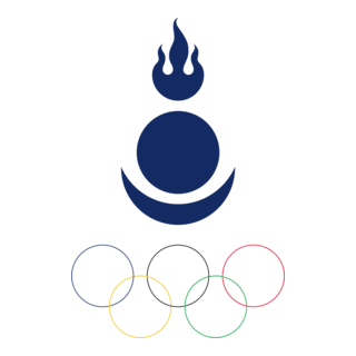 Mongolian Olympic Committee Logo PNG Vector