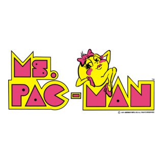 Ms. Pacman Logo PNG Vector