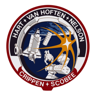 NASA STS-41C Mission Logo PNG Vector