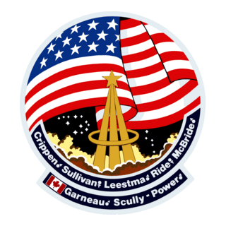 NASA STS-41G Mission Logo PNG Vector