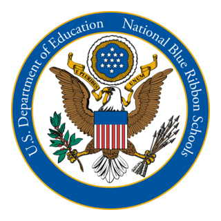 National Blue Ribbon Schools Seal Logo PNG Vector