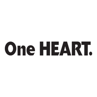 ONE HEART Logo PNG Vector