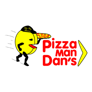 PizzaMan Dan's Logo PNG Vector