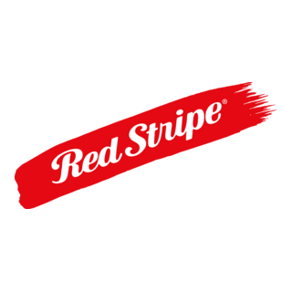 Red Stripe Logo PNG Vector