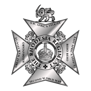 Rhodesia Regiment Logo PNG Vector