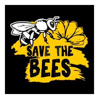 SAVE THE BEES Logo PNG Vector