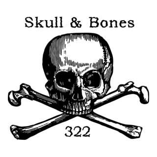 SKULL AND BONES Logo PNG Vector