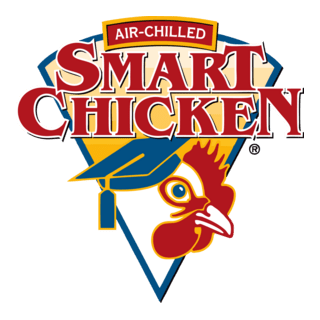 Smart Chicken Logo PNG Vector