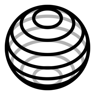 Sphere Globe Logo PNG Vector