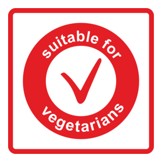 Suitable for Vegetarians Logo PNG Vector