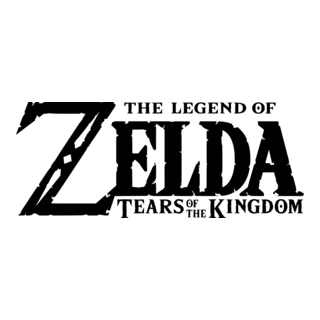 The Legend of Zelda Tears of the Kingdom Logo PNG Vector