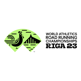 World Athletics Road Running Championships Riga Logo PNG Vector