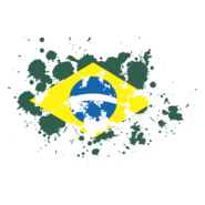 BANDEIRA DO BRASIL GRUNGE Logo PNG Vector