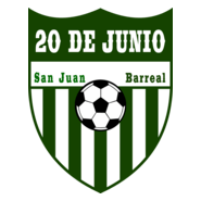 Club 20 de Junio de Barreal San Juan Logo PNG Vector