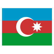 Flag of Azerbaijan Logo PNG Vector