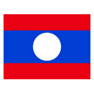 Flag of Lao People's Democratic Republic Logo PNG Vector