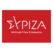 Flag of the SYRIZA Logo PNG Vector