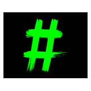HASHTAG Logo PNG Vector