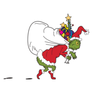 How the Grinch Stole Christmas Logo PNG Vector