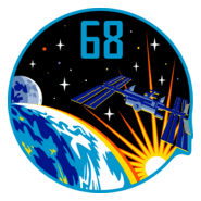 ISS Expedition 68 Logo PNG Vector