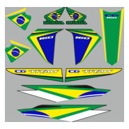 KIT titan 160 2017 adesivo brasil Logo PNG Vector