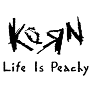 Korn Life Is Peachy Logo PNG Vector