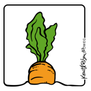 Kraut und Rüben Radweg Logo PNG Vector