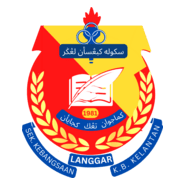 lencana sekolah kebangsaan langgar Logo PNG Vector
