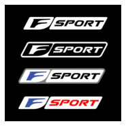 Lexus F-SPORT Logo PNG Vector